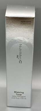 Arbonne NutriMen C RE9 REstoring Toner Lotion Astringent 4.25 oz Discontinued